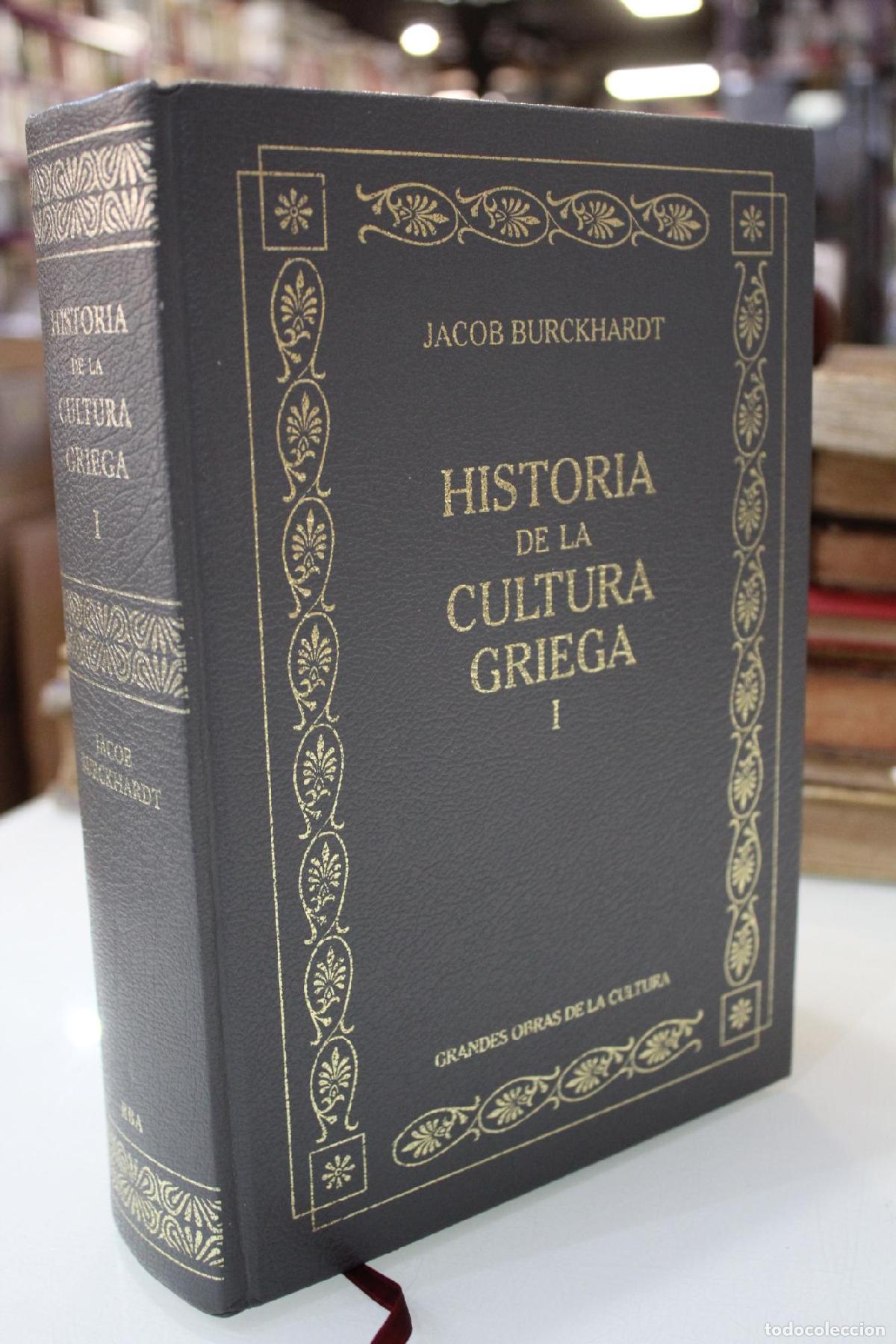Second hand books: Historia de la cultura griega. I. - Burckhardt, Jacob.
