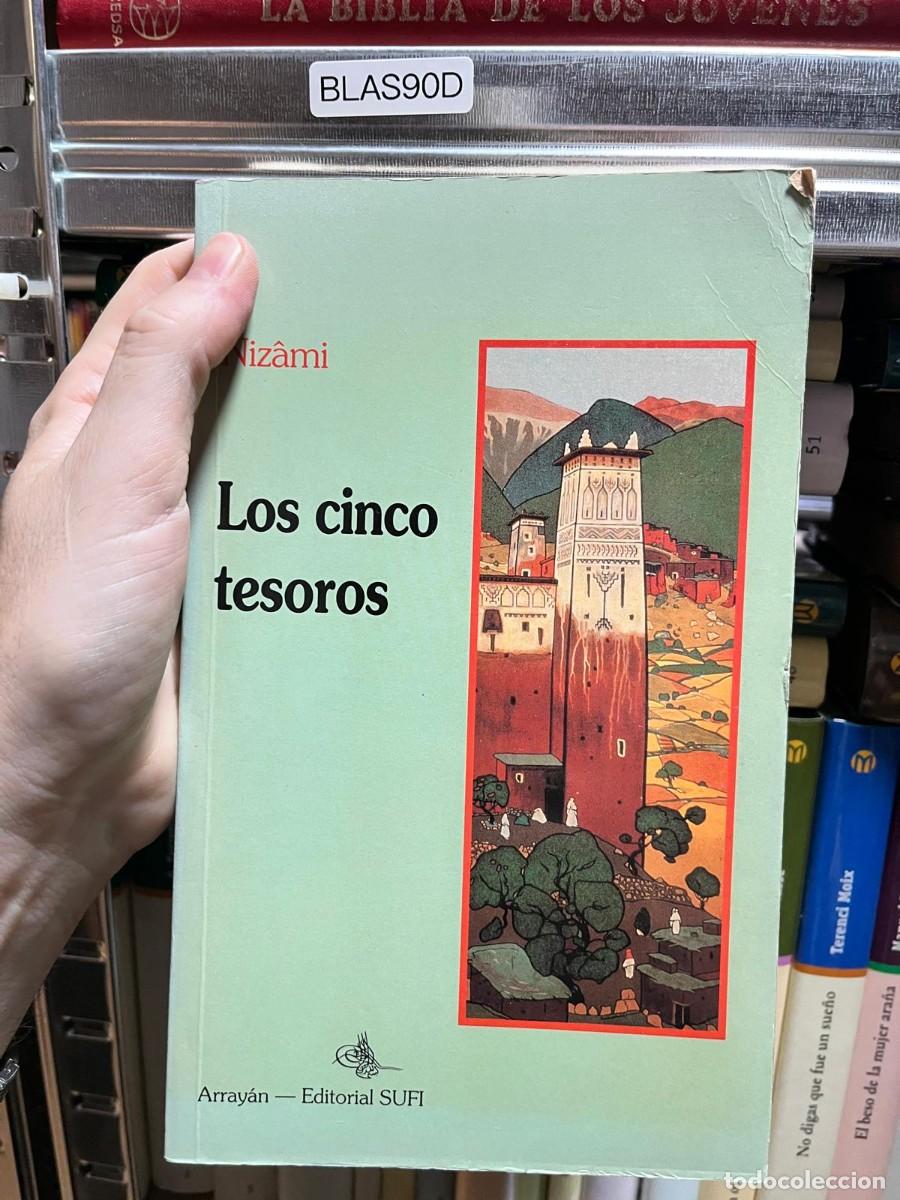 Libros de segunda mano: BLAS90D &mdash; Los cinco tesoros &mdash; Niz&acirc;mi &mdash; Array&aacute;n / Editorial SUFI.