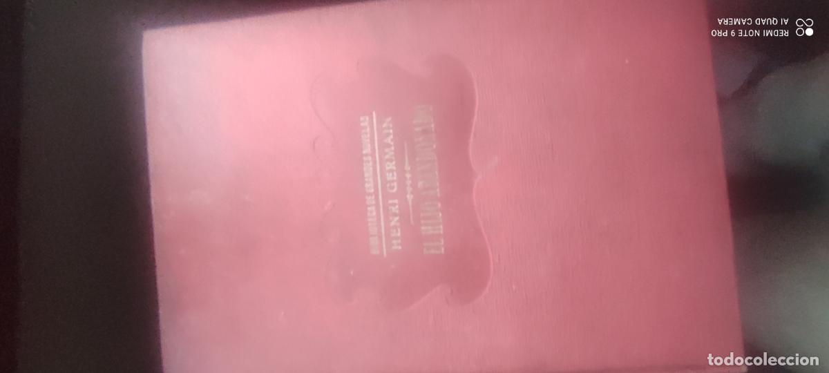 Libros de segunda mano: EL HIJO ABANDONADO. - HENRI GERMAIN. BIBLIOTECA DE GRANDES NOVELAS