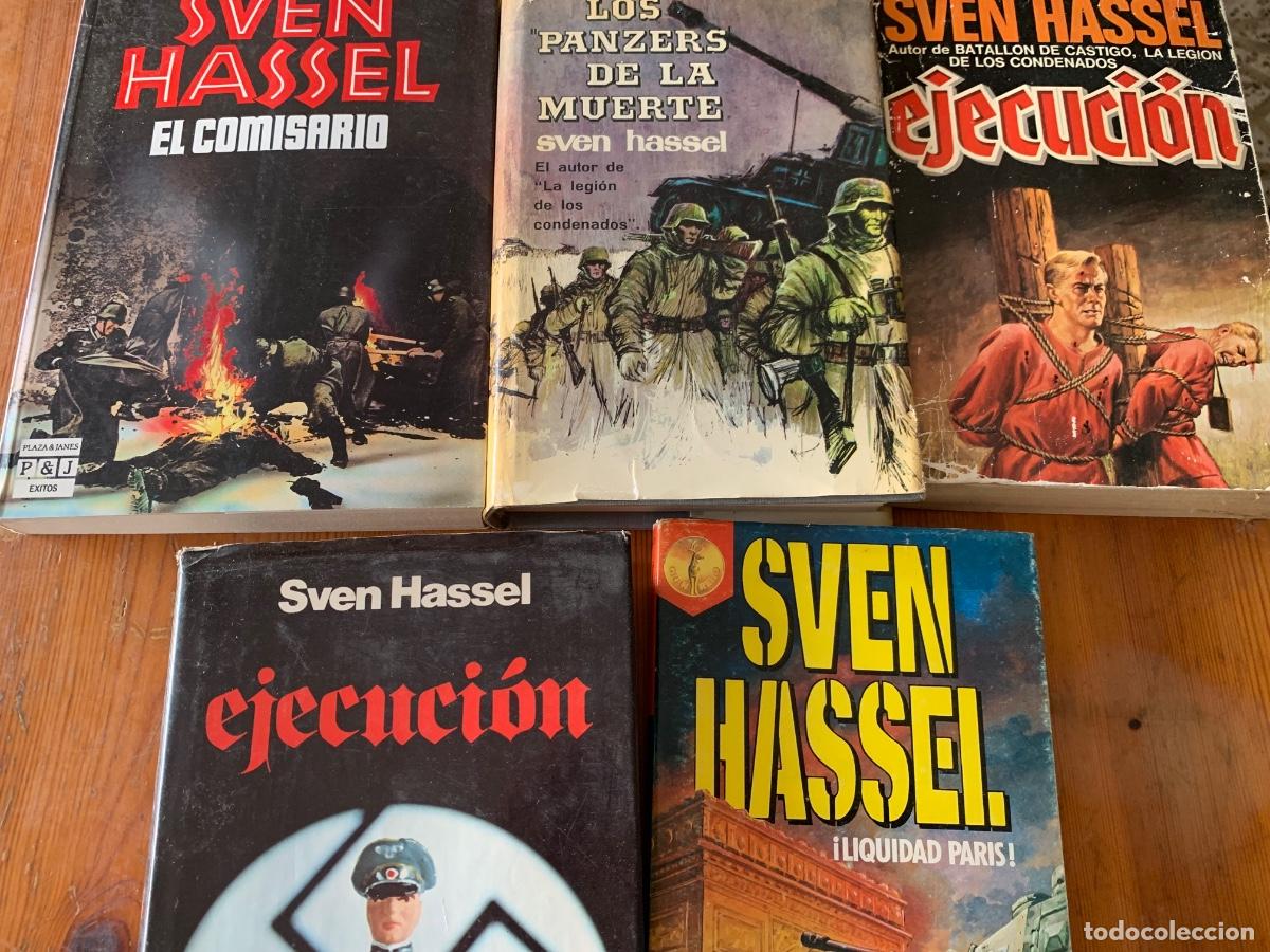 Libros de segunda mano: Lote de 5 novelas de SVEN HASSEL