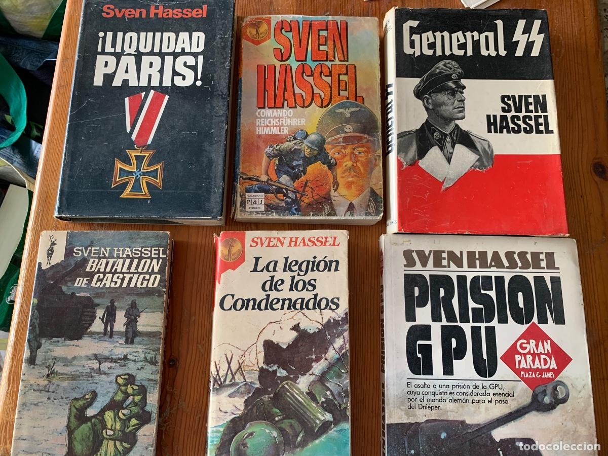 Libros de segunda mano: Lote de 6 novelas de SVEN HASSEL