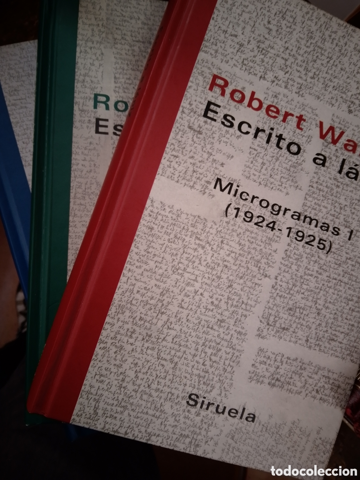 Libros de segunda mano: ROBERT WALSER. ESCRITO A LAPIZ. MICROGRAMAS. 3 VOLUM. SIRUELA. 2010