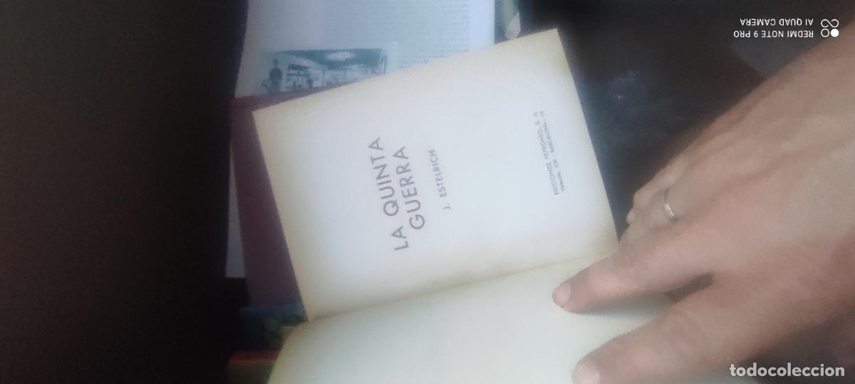 Libros de segunda mano: LA QUINTA GUERRA-J ESTELRICH-EDICIONES PETRONIO 1975