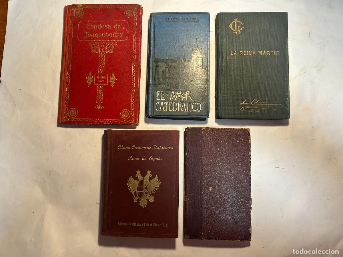 Libros de segunda mano: La Reina Martir- el Amor Catedratico- Alma Rebelde-ITHA Condesa de Toggenbourg- Maria Cristina lot 5