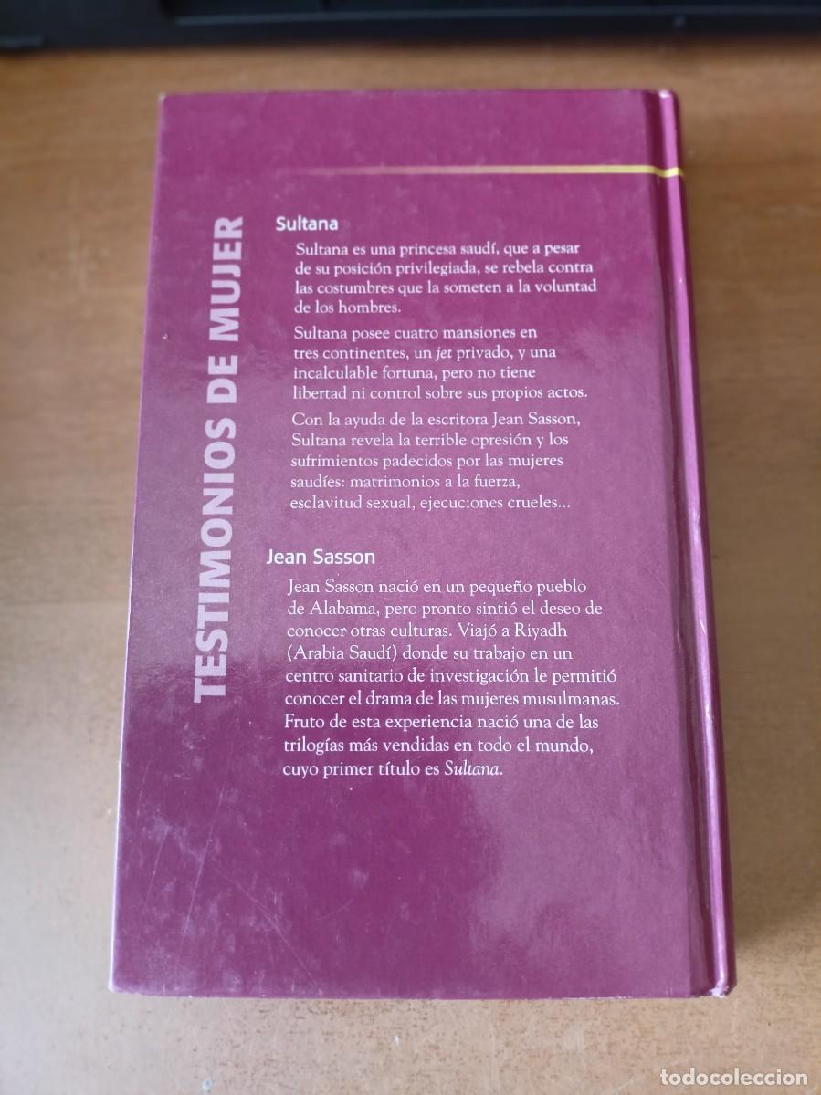 Libros de segunda mano: Sultana - Jean Sasson - Foto 2