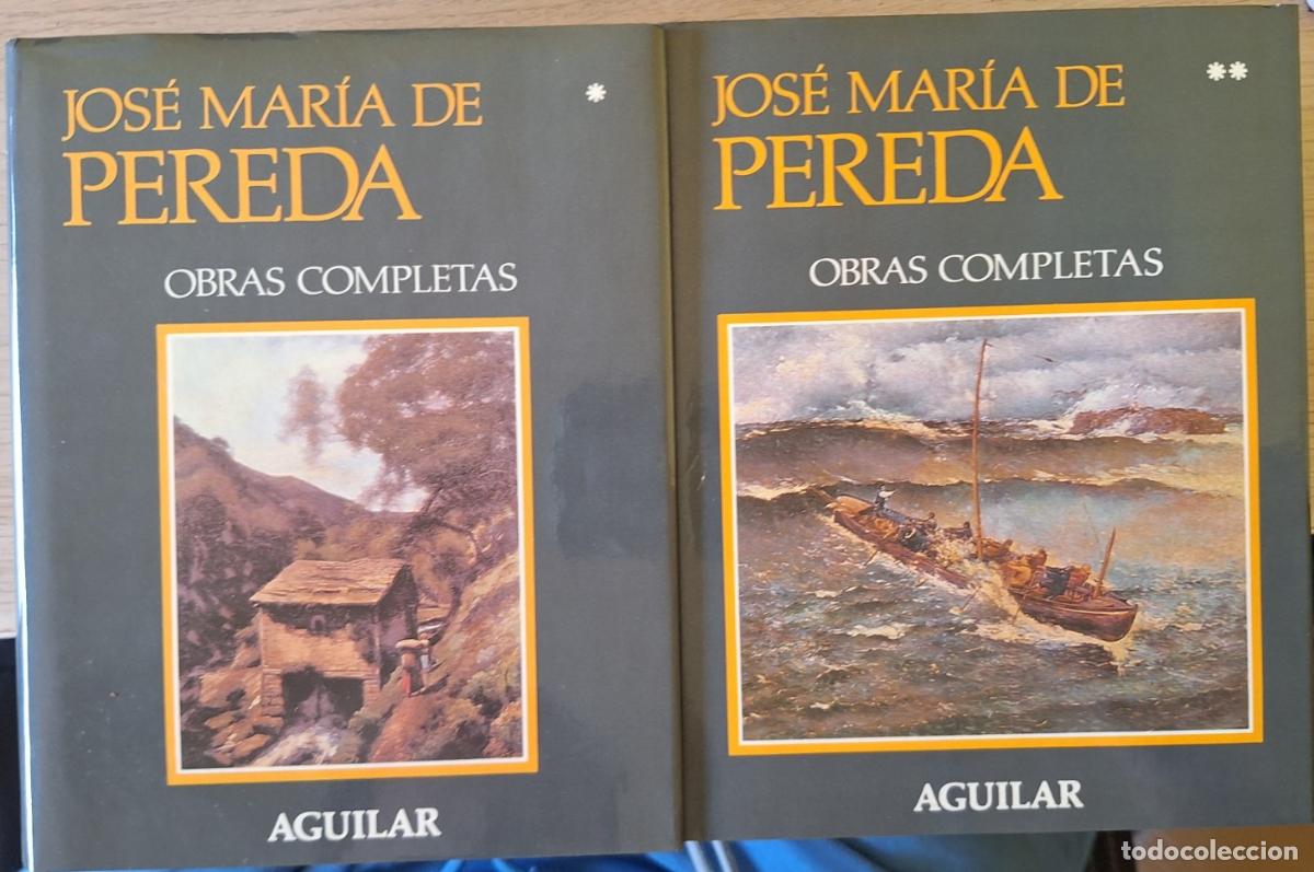 Libros de segunda mano: OBRAS COMPLETAS. 2 TOMOS. ESTUDIO PRELIMINAR JOSE MARIA DE COSSIO. - PEREDA, Jose Maria de.