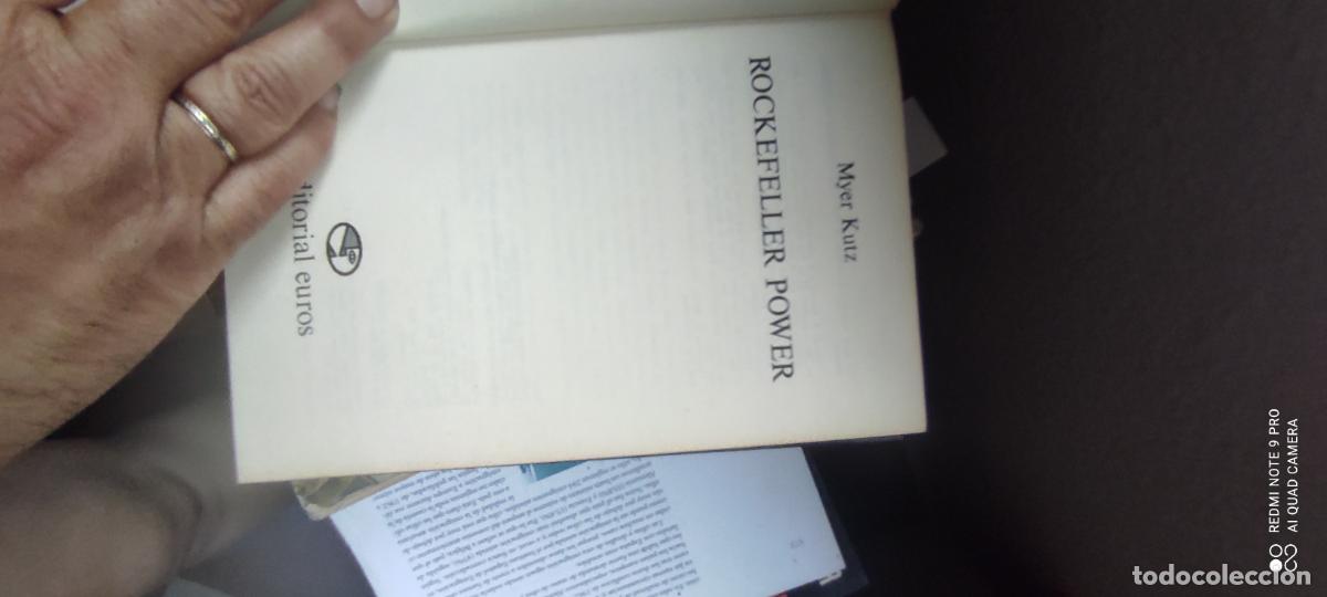 Libros de segunda mano: Rockefeller Power - Myer Kutz l