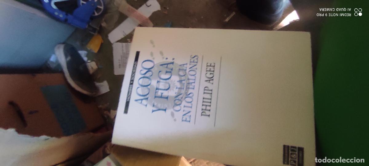 Libros de segunda mano: ACOSO Y FUGA, CON LA CIA EN LOS TALONES (PHILIP AGEE) (PLAZA & JANES)