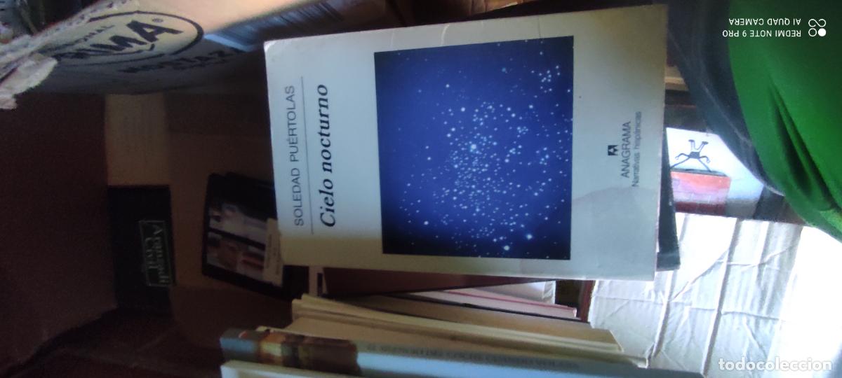 Libros de segunda mano: CIELO NOCTURNO. PU&Eacute;RTOLAS, SOLEDAD. ED. ANAGRAMA.