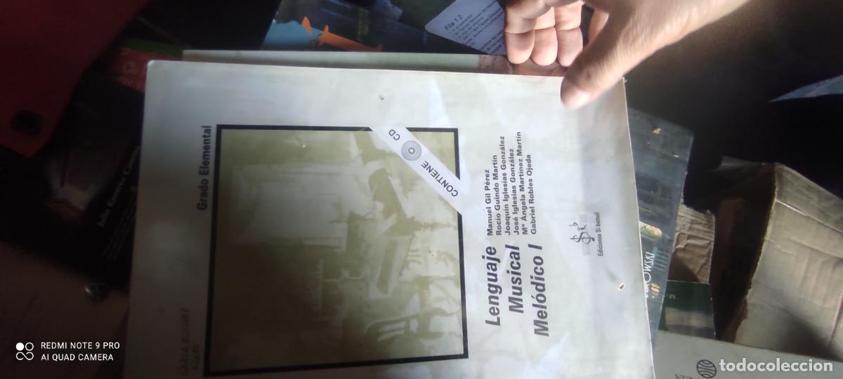 Libros de segunda mano: Lenguaje musical mel&oacute;dico I. Grado elemental.