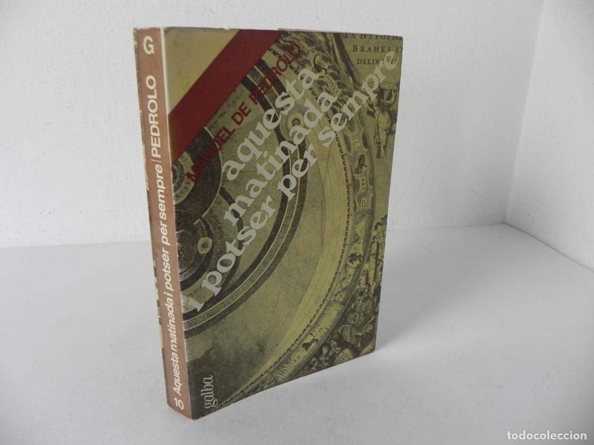 Libros de segunda mano: AQUESTA MATINADA I POTSER PER SEMPRE (M. DE PEDROLO) GALBA EDICIONS-1980 (EN CATAL&Aacute;N)