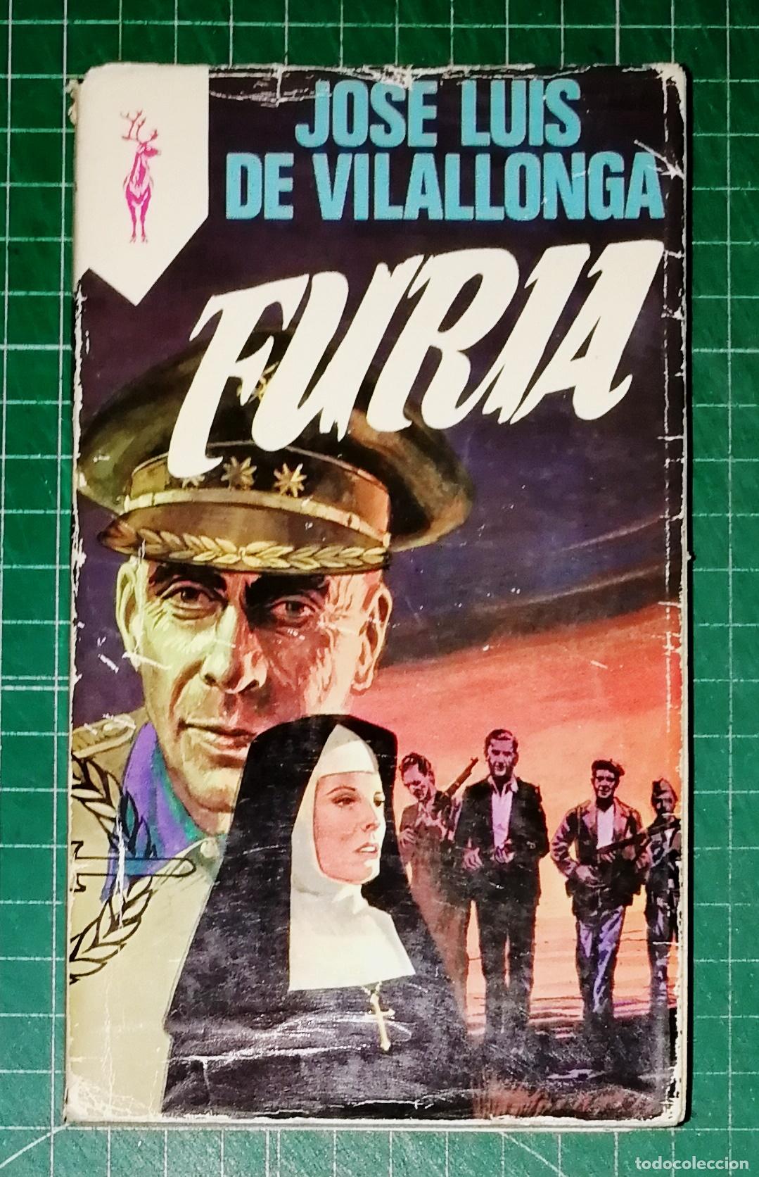 Libros de segunda mano: FURIA (Reno ; 614) / Jos&eacute; Luis de Vilallonga. - 1&ordf; ed. - Ediciones G.P., 1980