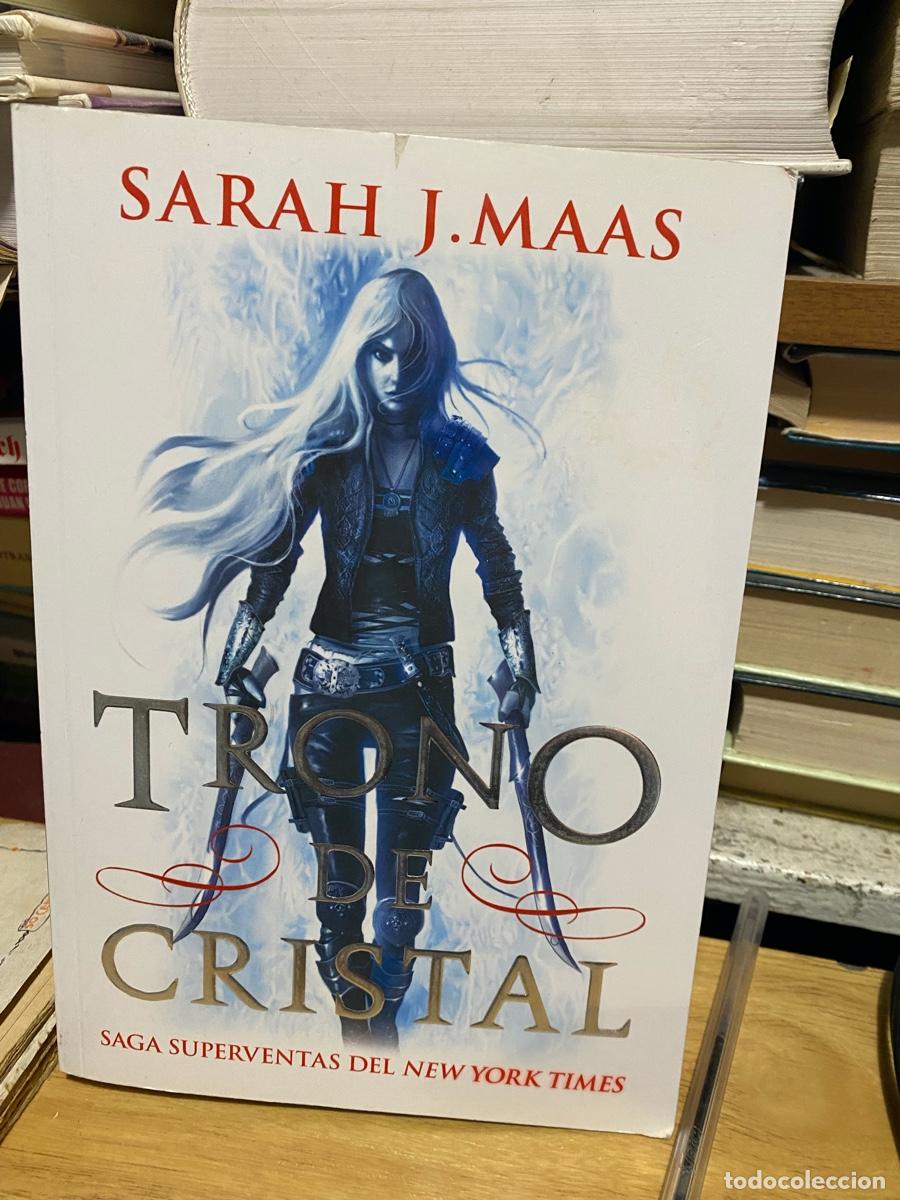 Libros de segunda mano: SARAH J.MAAS, TRONO DE CRISTAL, SAGA SUPERVENTAS DEL NEW YORK TIMES