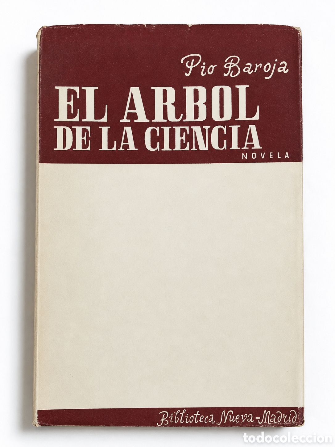 Libros de segunda mano: P&iacute;o Baroja &ndash; El &aacute;rbol de la ciencia &ndash; Biblioteca Nueva &ndash; 1951