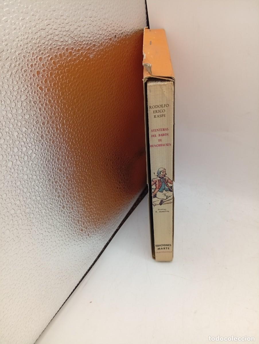 Libros de segunda mano: AVENTURAS DEL BARON DE MUNCHHAUSEN. RODOLFO ERICO RASPE. EDICIONES MARTE. 1967. PAGS : 181. INTONSO.