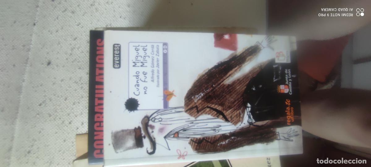 Libros de segunda mano: CUANDO MIGUEL NO FUE MIGUEL. ALFREDO GOMEZ CERDA. EDIT. EVEREST