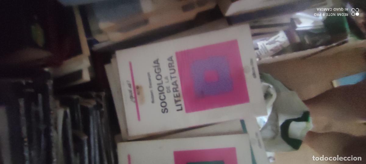 Libros de segunda mano: SOCIOLOG&Iacute;A DE LA LITERATURA 1971 ROBERT ESCARPIT 1&ordf; EDICI&Oacute;N OIKOS-TAU COLECCI&Oacute;N &iquest;QU&Eacute; S&Eacute;? 61