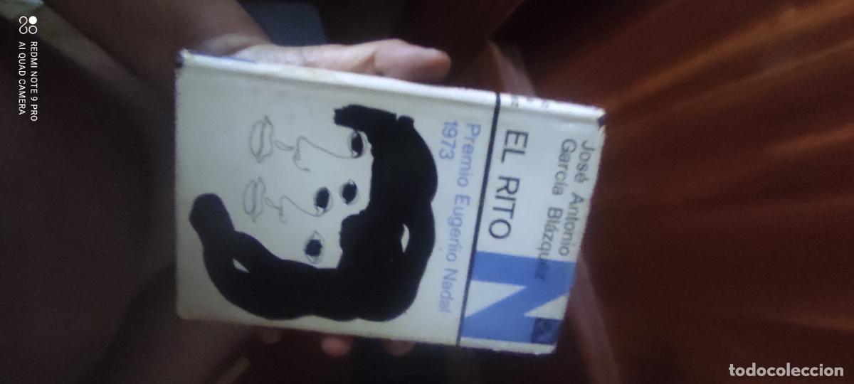 Libros de segunda mano: EL RITO - JOSE ANTONIO GARC&Iacute;A BLAZQUEZ.