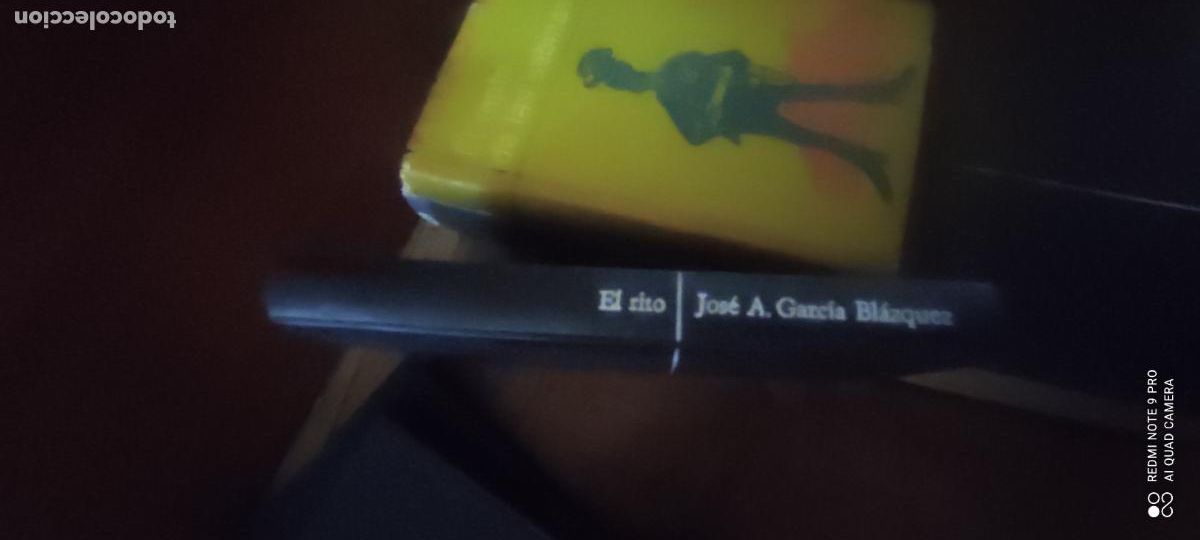 Libros de segunda mano: El Rito. GARC&Iacute;A BL&Aacute;ZQUEZ, Jos&eacute; Antonio. Ed. Destino. Premio Nadal 1973