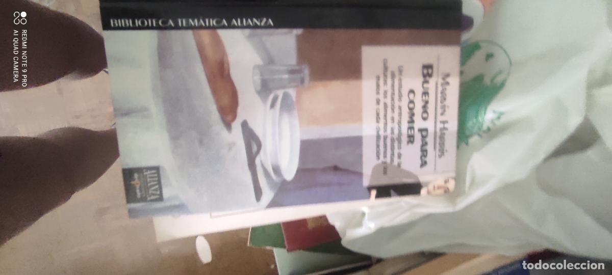 Libros de segunda mano: BUENO PARA COMER. MARVIN HARRIS. ALIANZA EL PRADO. TAPA DURA