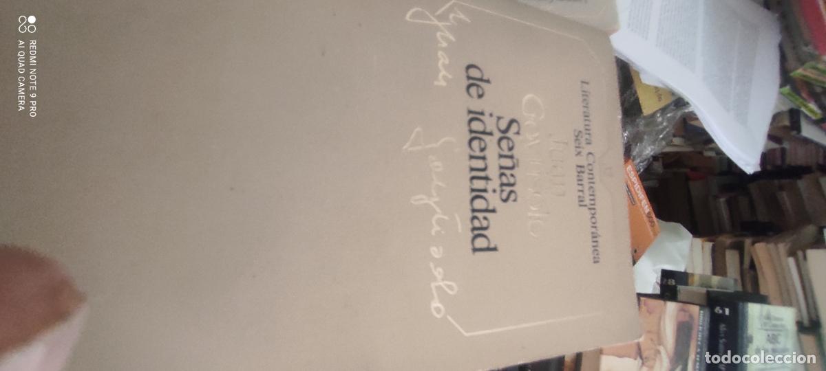 Libri di seconda mano: Se&ntilde;as de identidad. Literatura contempor&aacute;nea Seix Barral.