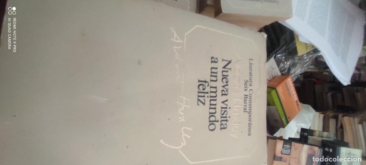Libri di seconda mano: Nueva visita a un mundo feliz. Aldous Huxley. Literatura contempor&aacute;nea Seix Barral.