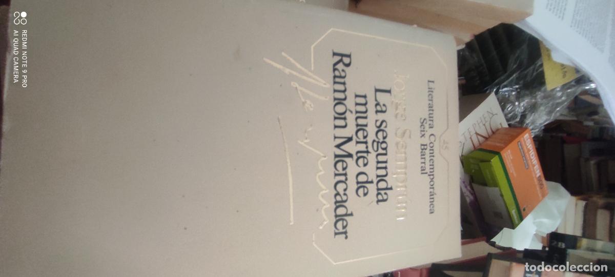 Gebrauchte B&uuml;cher: La segunda muerte de Ram&oacute;n Mercader. Literatura contempor&aacute;nea Seix Barral.