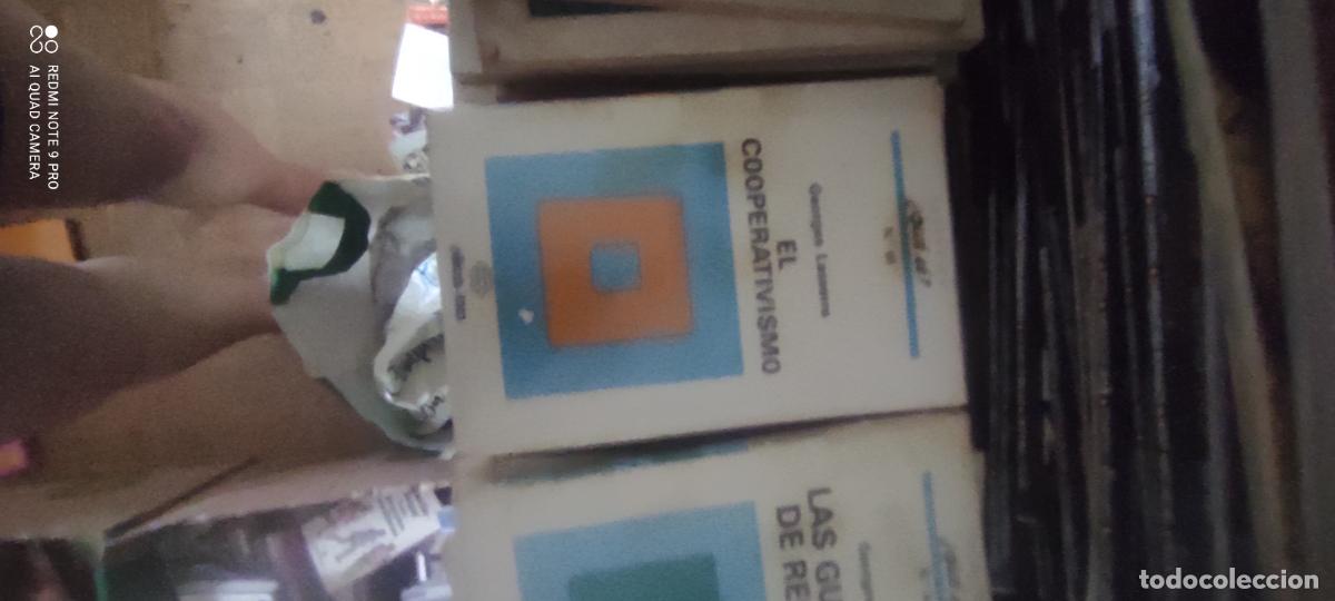 Libros de segunda mano: &iquest;QU&Eacute; S&Eacute;? N&ordm; 83 GEORGES LASSERRE &middot;&middot;&middot;EL COOPERATIVISMO libro