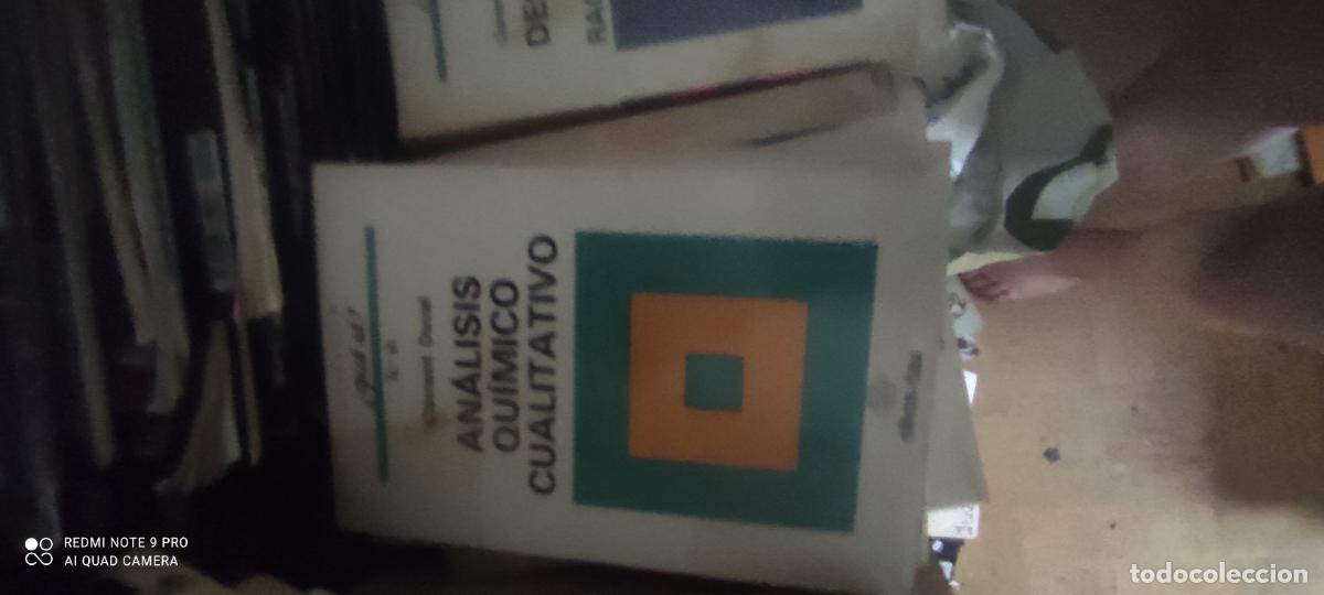 Libros de segunda mano: Qu&eacute; s&eacute; de....? An&aacute;lisis qu&iacute;mico cualitativo