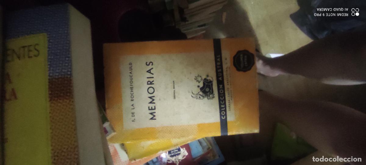 Livros em segunda m&atilde;o: Memorias: Rochefoucauld, F. de la.- Austral