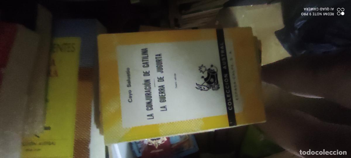 Livros em segunda m&atilde;o: LA CONJURACI&Oacute;N DE CATILINA/LA GUERRA DE JUGURTA - Salustio,Cayo Austral