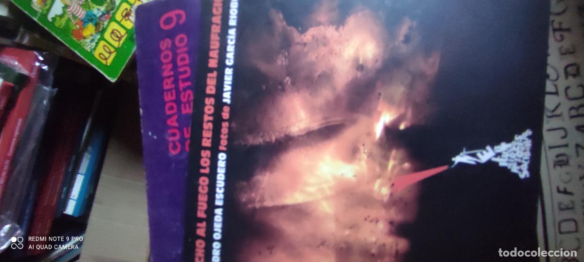 Libros de segunda mano: ECHO AL FUEGO LOS RESTOS DEL NAUFRAGIO - Ojeda Escudero, Pedro