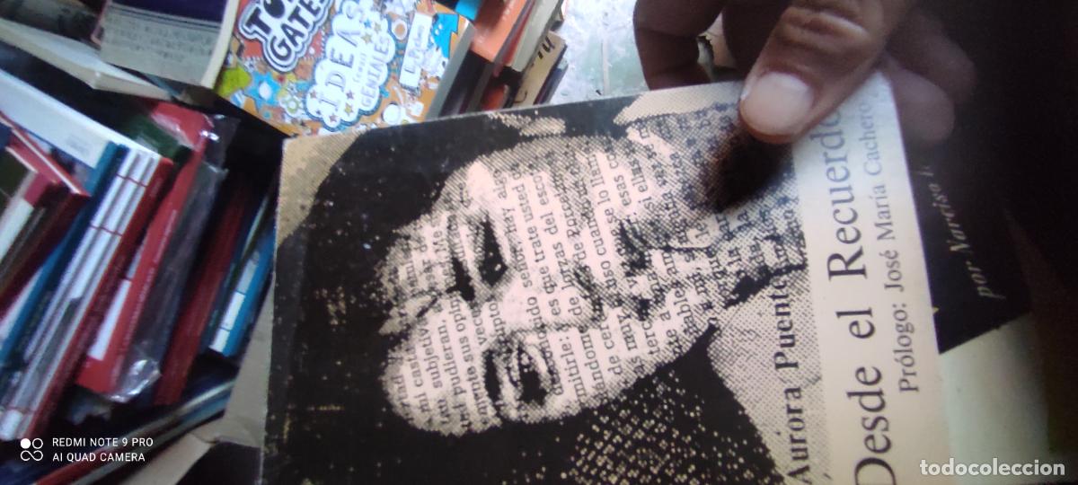 Libros de segunda mano: Desde el recuerdo. Aurora Puente l