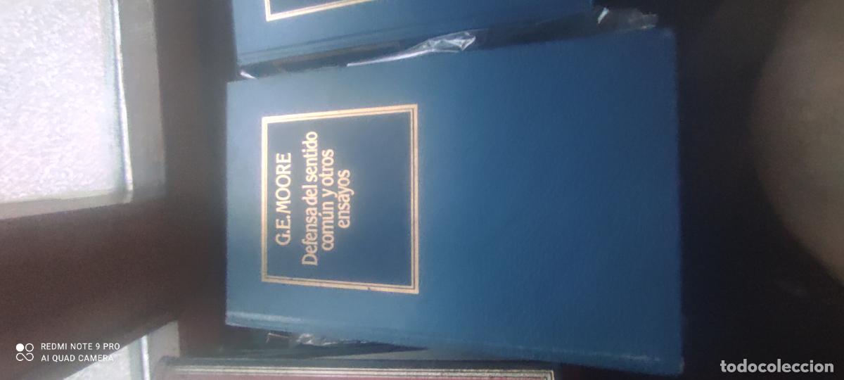 Libros de segunda mano: DEFENSA DEL SENTIDO COMUN Y OTROS ENSAYOS. G. E. MOORE