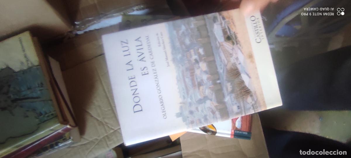 Libros de segunda mano: &rdquo;&rdquo;DONDE LA LUZ ES &Agrave;VILA&rdquo;&rdquo;...OLEGARIO GONZALEZ CARDEDAL...COLECCION CASTILLO INTERIOR...2003...