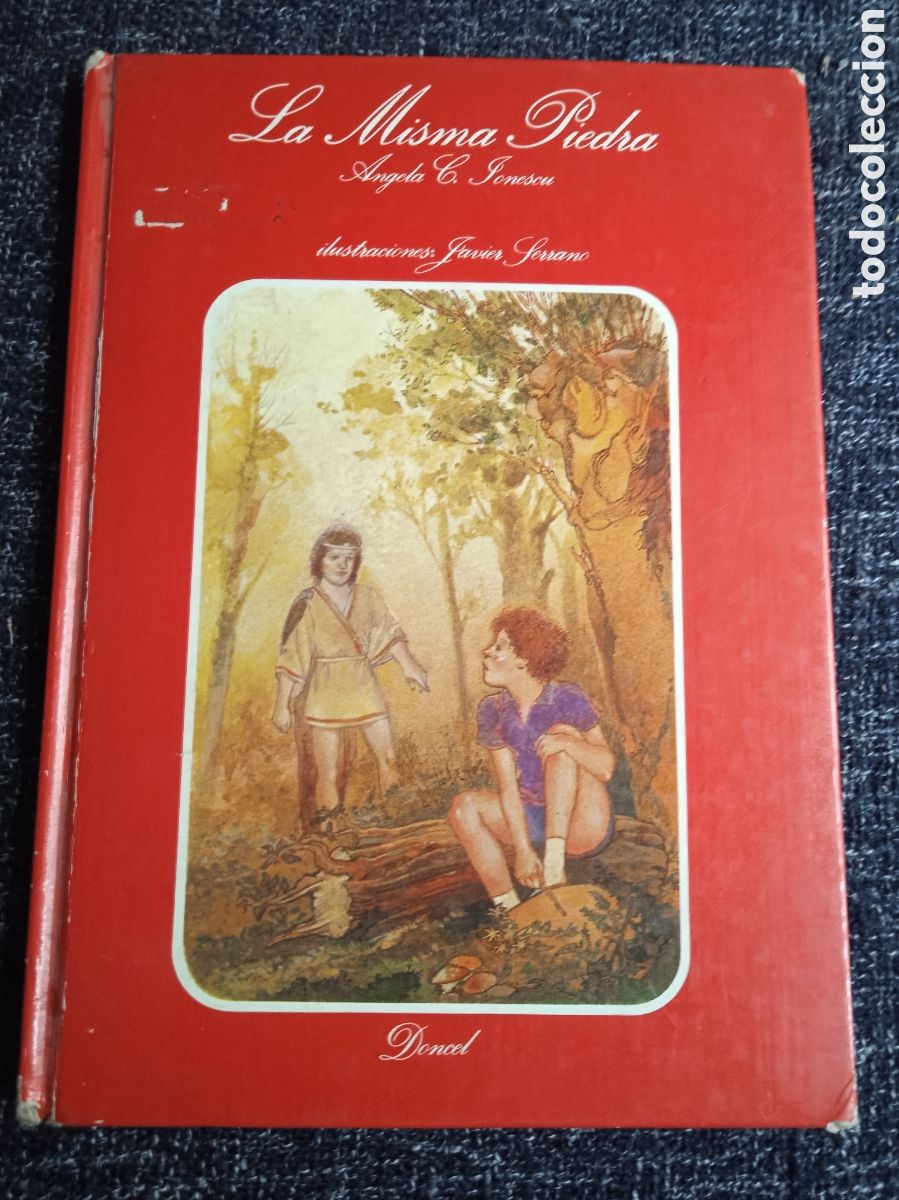 Libros de segunda mano: LA MISMA PIEDRA / ANGELA C. JONESCU - ILUSTRACIONES JAVIER SERRANO