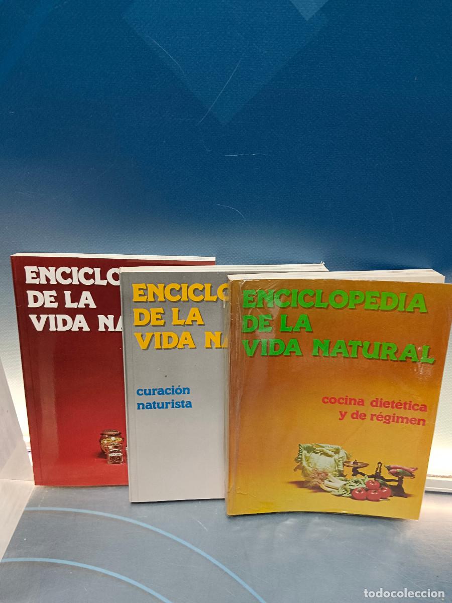 Libros de segunda mano: Enciclopedia de la Vida Natural, 3 tomos, Medicinas Naturales