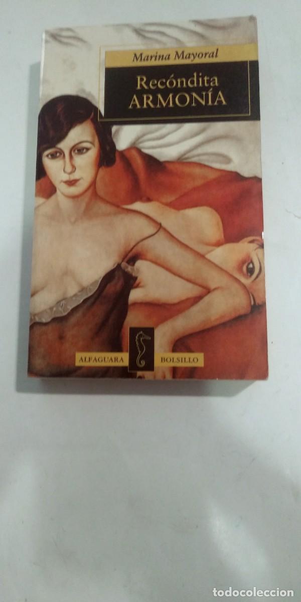 Libros de segunda mano: Recondita armon&iacute;a Marina Mayoral