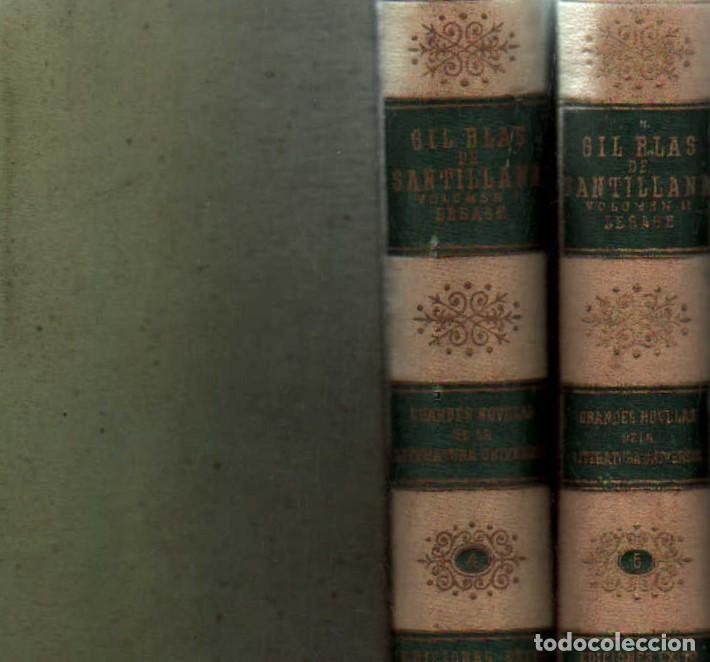 Libros de segunda mano: HISTORIA DE GIL BLAS DE SANTILLANA. 2 VOLUMENES. LESAGE-A-NSF-1446
