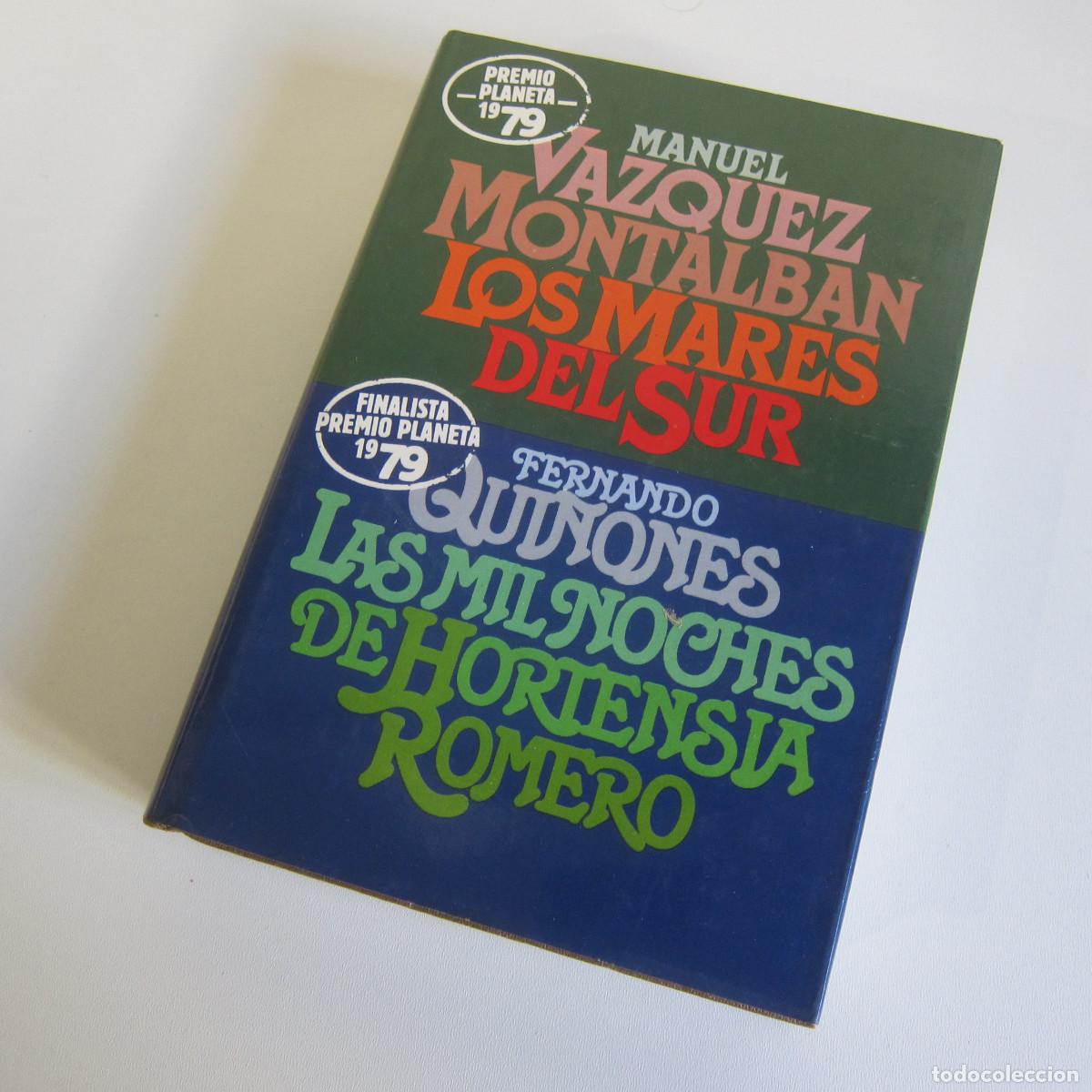 Libros de segunda mano: LIBRO PLANETA - MONTALB&Aacute;N / QUIRONES - LOS MARES DEL SUR / LAS MIL NOCHES... (PLANETA) NOVELA