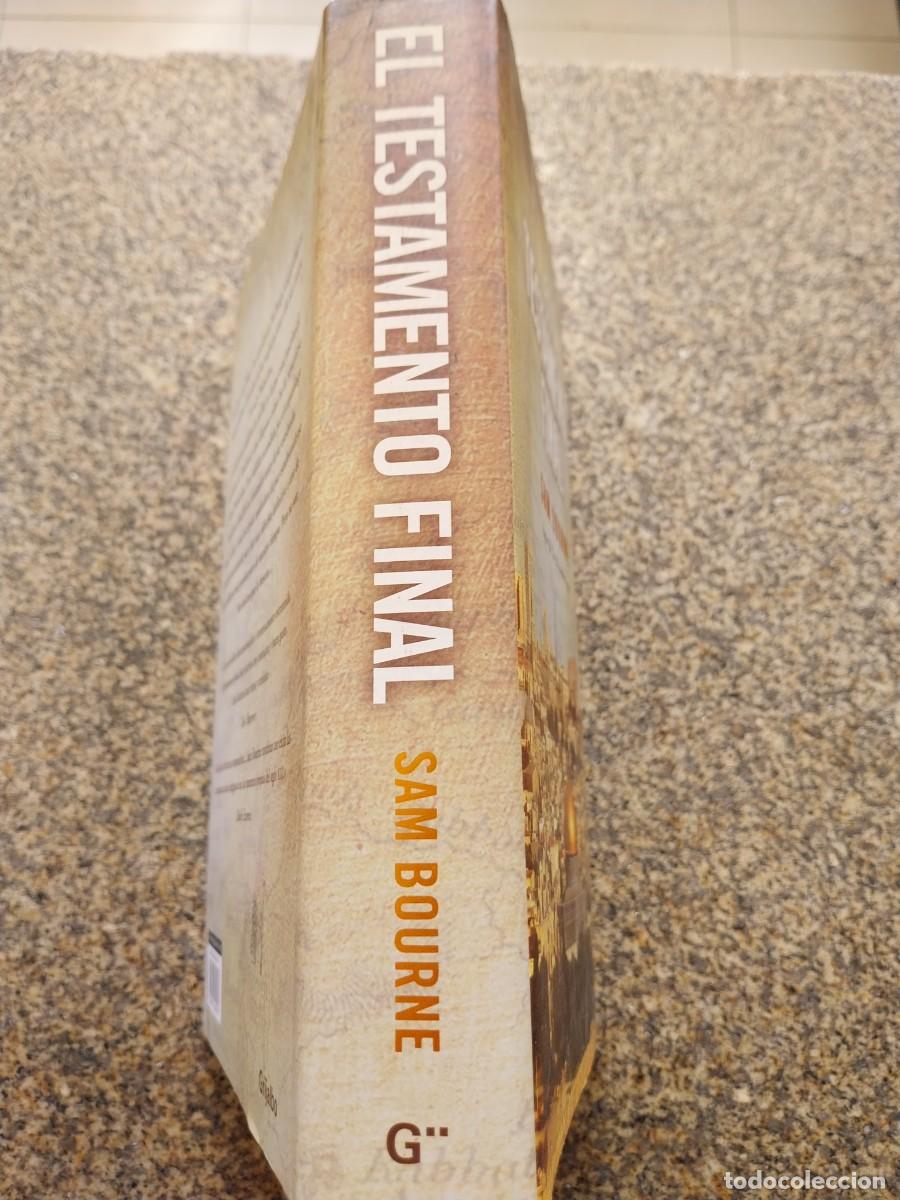 Libros de segunda mano: EL TESTAMENTO FINAL -- SAM BOURNE -- GRIJALBO -- - Foto 3