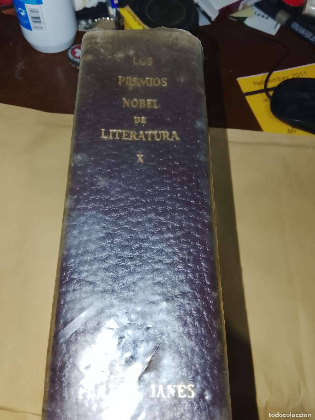 Livros em segunda m&atilde;o: Premios Nobel Literatura Plaza y Jan&eacute;s - Tomo X (1966) - 1&ordf; Edici&oacute;n - 1673 P&aacute;gs.