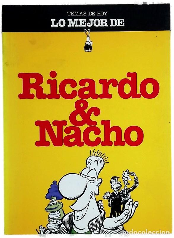 Livros em segunda m&atilde;o: Lo mejor de Nacho y Ricardo - Ricardo Mart&iacute;nez - Ediciones Temas de Hoy - 1992