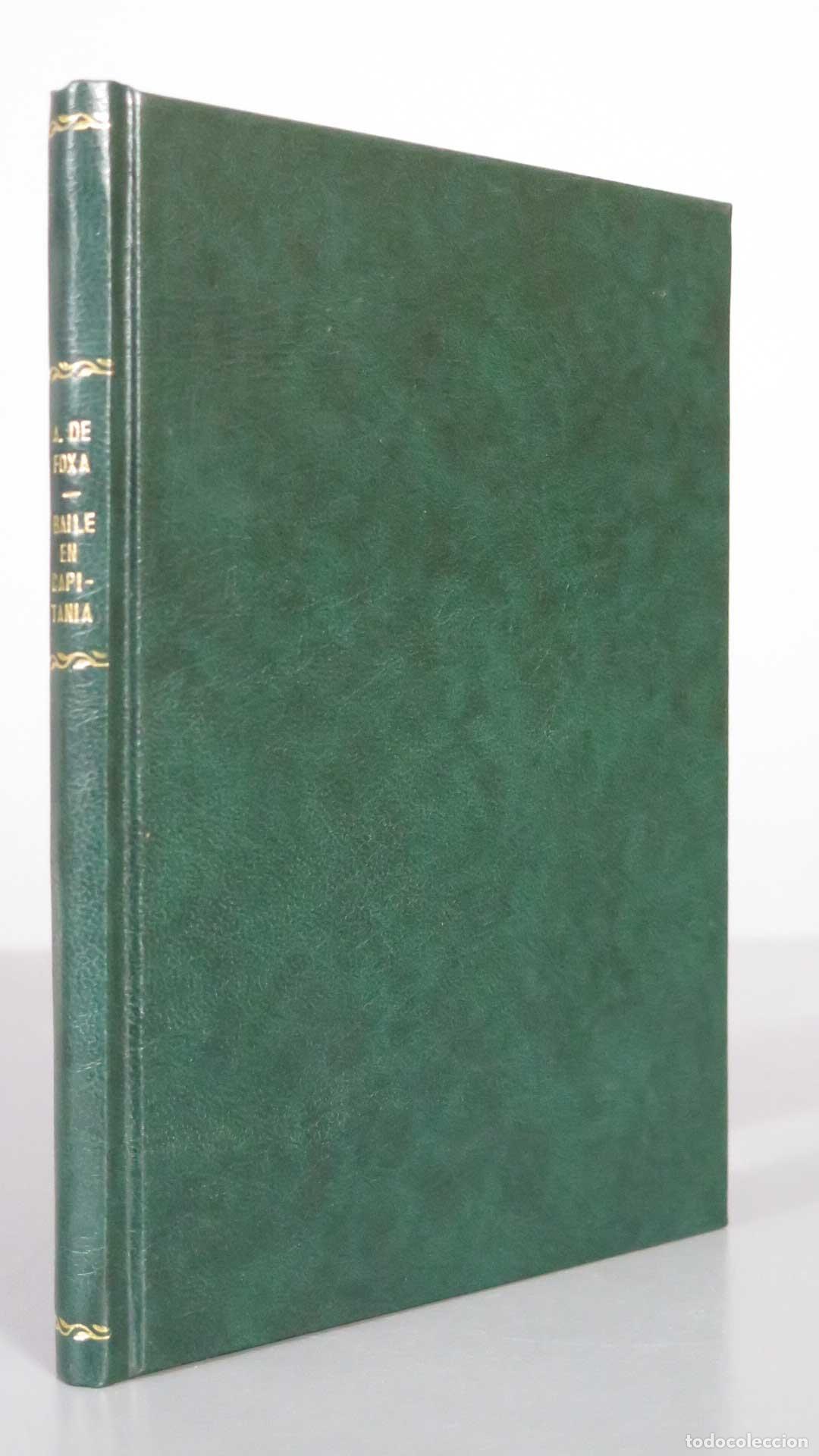 Libros de segunda mano: Baile en Capitan&iacute;a - Agust&iacute;n de Fox&aacute; 1944