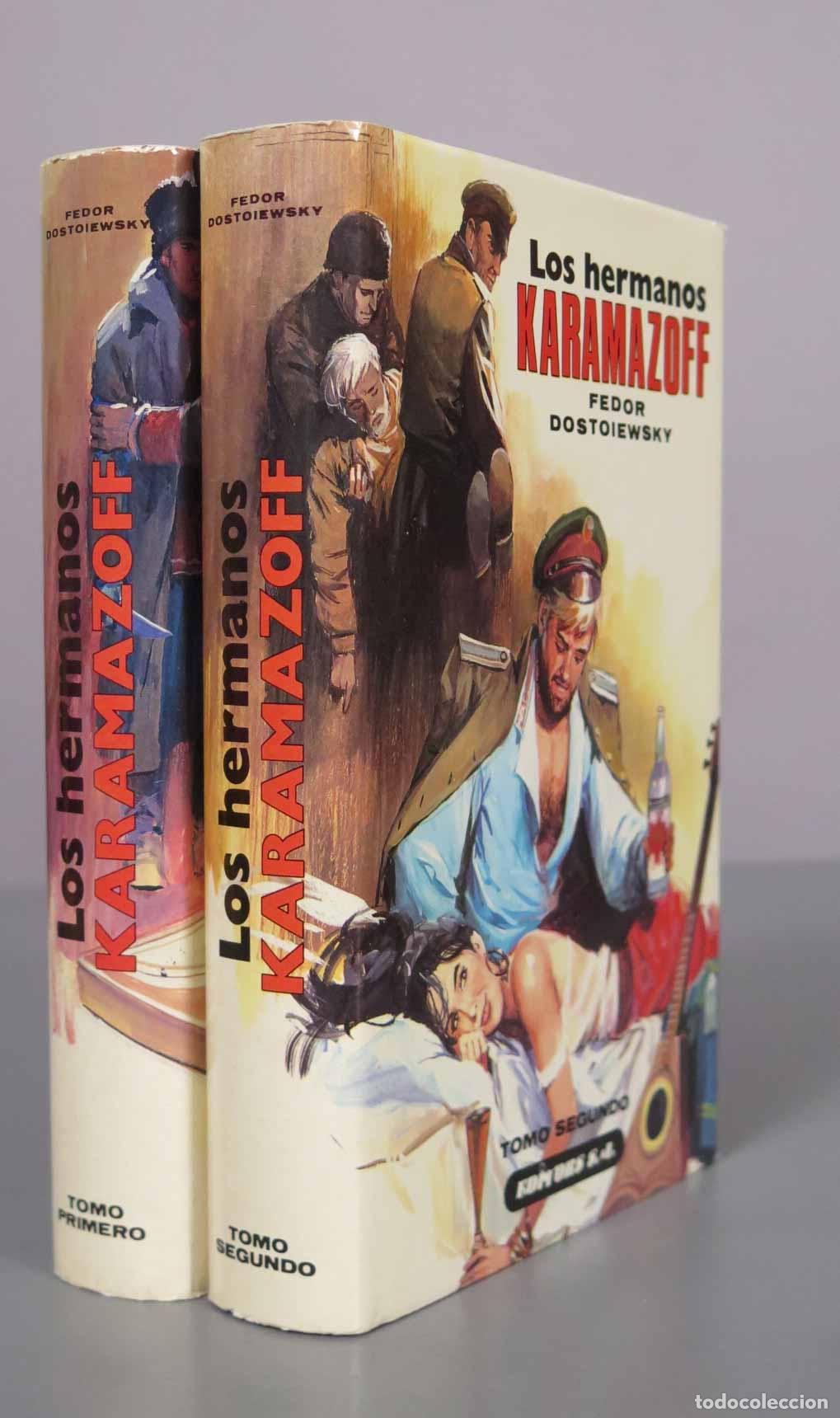 Libros de segunda mano: Los hermanos Karamazoff - Fedor Dostoiewsky - Editors 2 TOMOS
