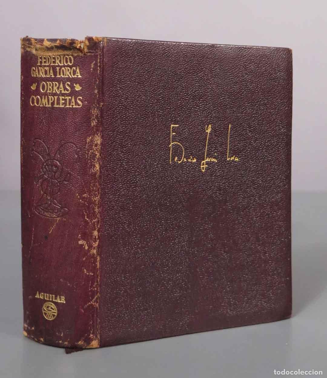 Libros de segunda mano: Obras completas - Federico Garc&iacute;a Lorca - Aguilar 1957