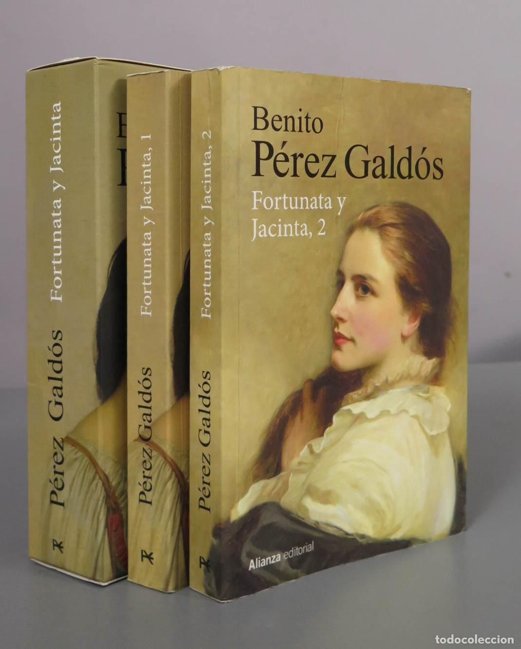 Libros de segunda mano: Fortunata y Jacinta - Estuche - Benito P&eacute;rez Gald&oacute;s - Alianza Editorial.
