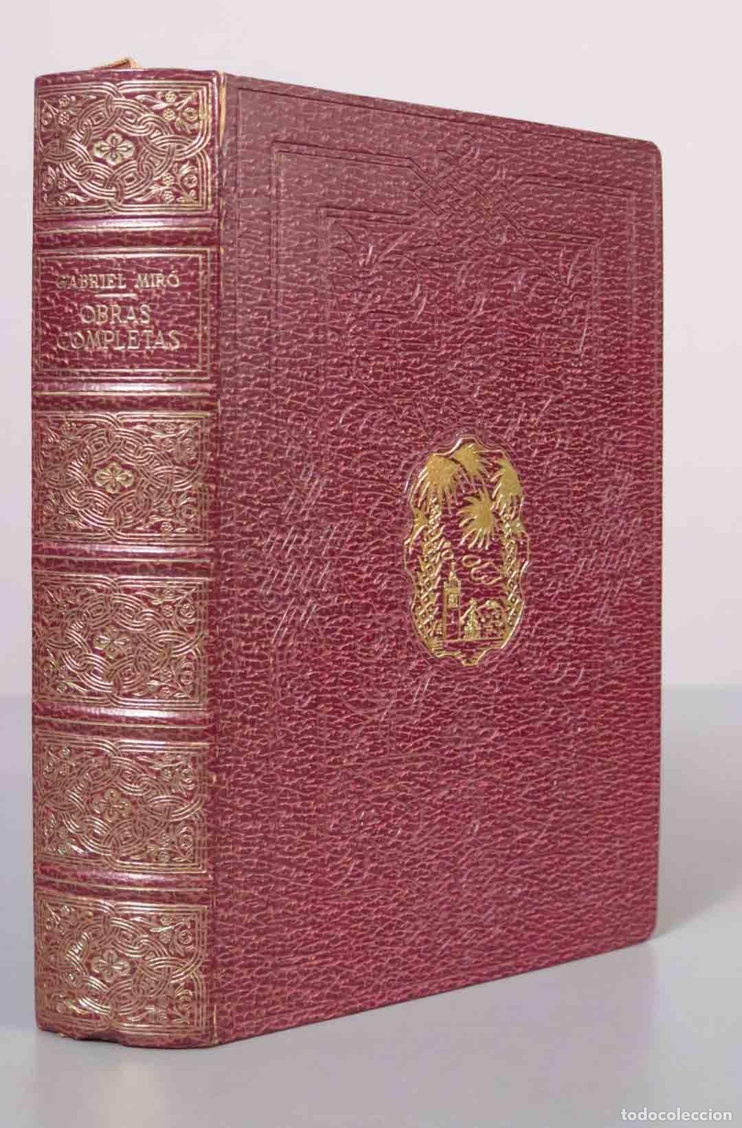 Libros de segunda mano: Obras completas - Gabriel Mir&oacute; - Biblioteca Nueva 1961