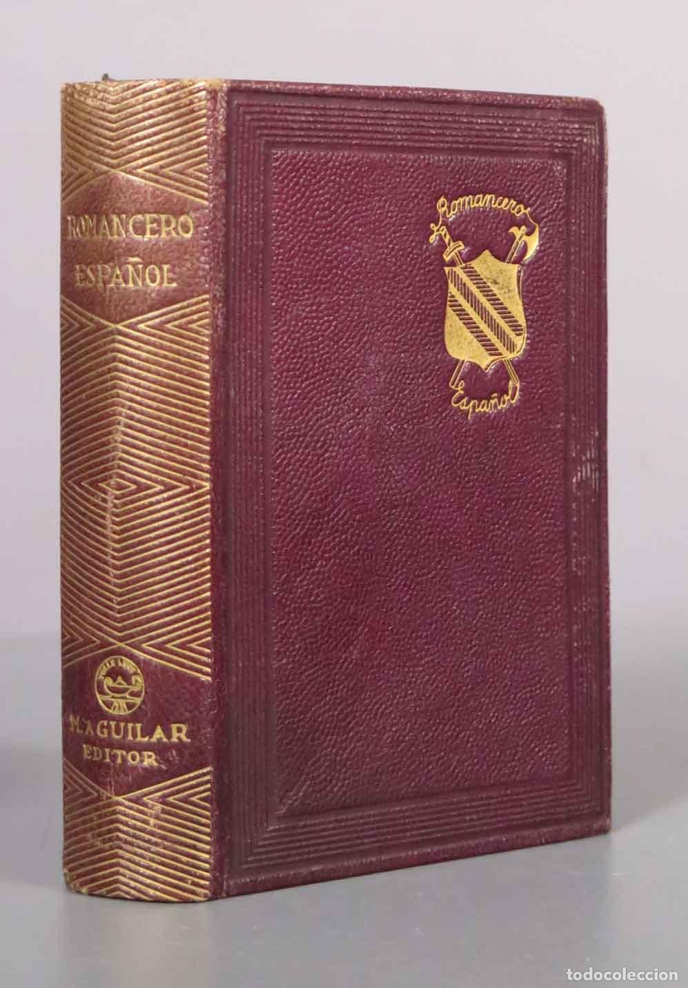 Libros de segunda mano: Romancero Espa&ntilde;ol - Luis Santullano - Aguilar 1943