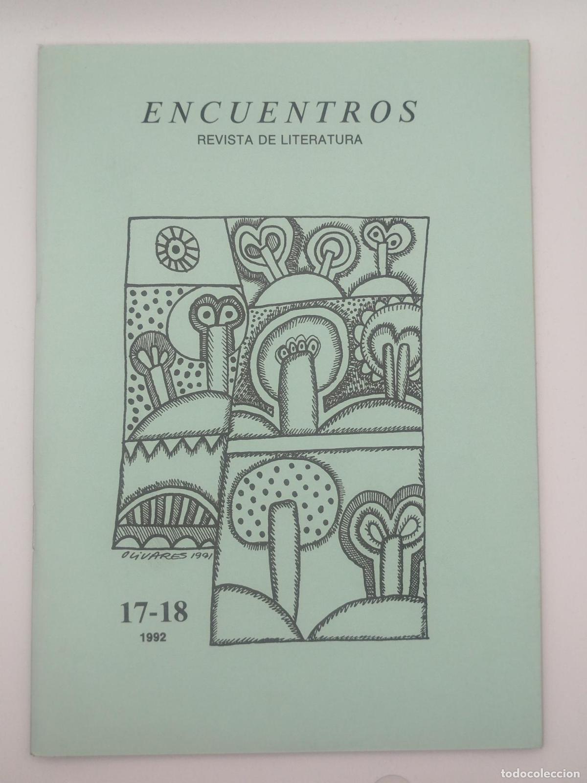 Libros de segunda mano: Encuentros. Revista de literatura. N&ordm; 17-18 -